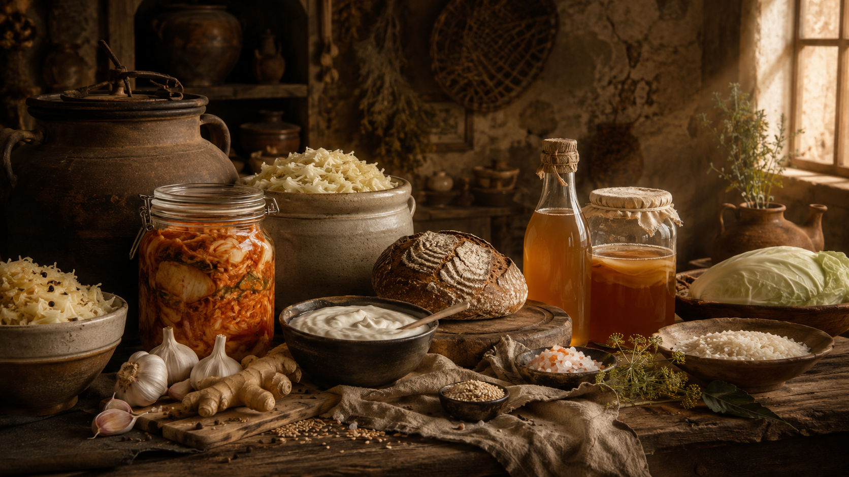 Die Geschichte der Fermentation: Wie Menschen Lebensmittel seit Jahrtausenden haltbar machen