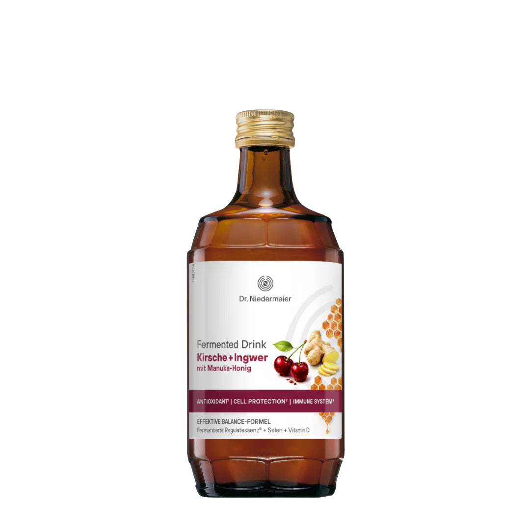 Fermented Drink Cherry + Ginger Drink with Manuka Honey